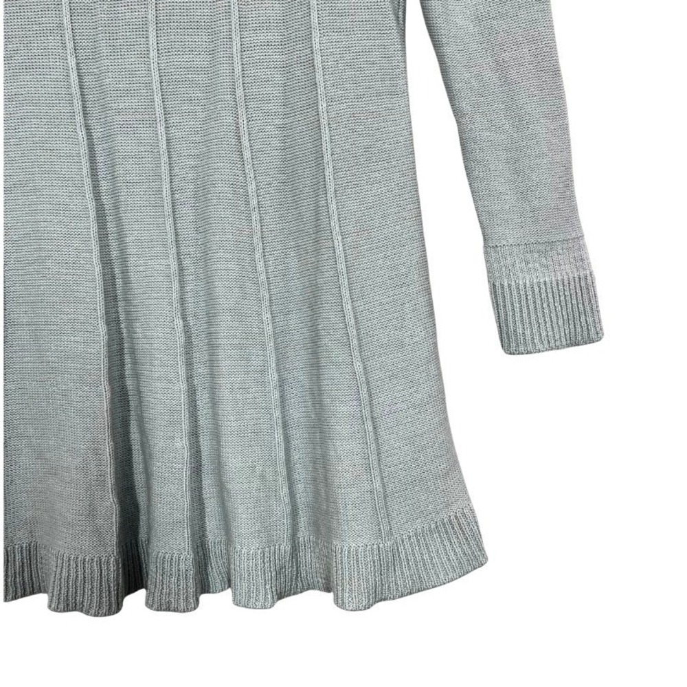 Soft Surroundings Cowl‎ Neck Sweater Tunic Pastel Mint Sz S Casual Elegant Boho - Picture 5 of 9